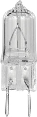 Feit Electric BPQ50/G8/CAN Halogen Bulb, 50 W, G8 Lamp Base, JCD T4 Lamp, 3000 K Color Temp, 2000 hr Average Life