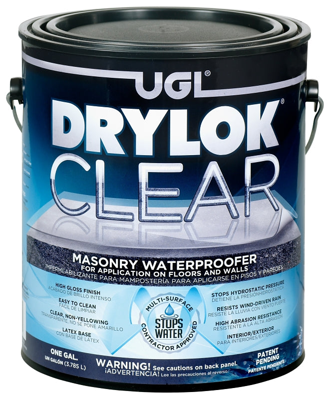 UGL DRYLOK 20913 Masonry Waterproofer, Milky White, 1 gal Can