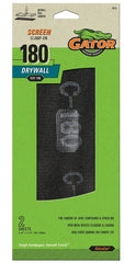 Gator 4019 Sanding Screen, 11-1/4 in L, 4-1/4 in W, 180 Grit, Extra Fine, Silicone Carbide Abrasive