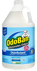 Odoban 911701-G4 Multi-Purpose Concentrate, 1 gal, Liquid, Linen Alcohol, Clear/Pale Yellow