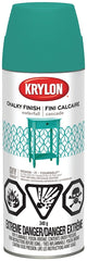 Krylon 4112 Chalk Spray Paint, Waterfall, 12 oz, Can