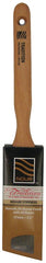 NOUR Tradition 1881-37NT Angular Paint Brush, 1-1/2 in W, Nylon/Polyester Bristle, Sash Handle