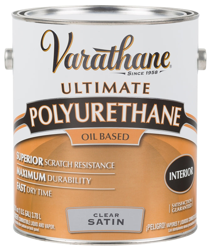 Varathane 242176 Interior Classic Polyurethane, Liquid, Clear, 1 gal, Can