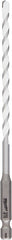 Milwaukee SHOCKWAVE 48-20-8884 Drill Bit, 3/16 in Dia, 6 in OAL, Multi-Material, Twist Flute, 1/4 in Dia Shank