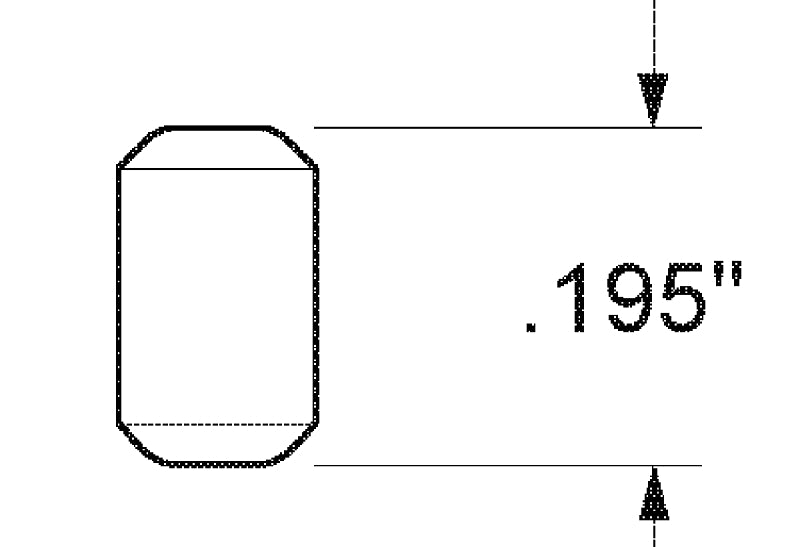 Kwikset 83101-001 Tumbler Lock Bottom Pin, Zinc, Gold, Specifications: #2 Size