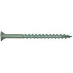 Camo 0341074 Deck Screw, #7 Thread, 1-1/4 in L, Bugle Head, Star Drive, Type 17 Slash Point, Carbon Steel