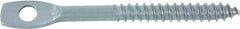 Toolpro 05015 Eye Lag Screw, Carbon Steel, Zinc