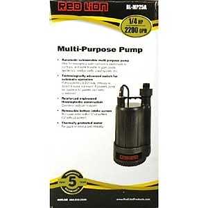 14942735 1/4 HP 2250 GPH PUMP
