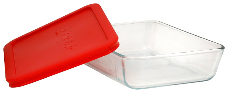 1075430 GLASS W/ RED PLASTIC C