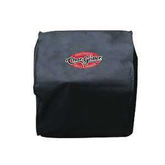 Char-Griller 2455 Side Fire Box Grill Cover, 20 in W, 18 in D, 18 in H, Polyester, Black