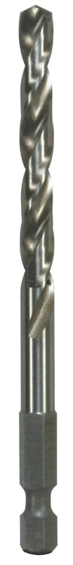 Freud DHS4BITII Hole Saw Pilot Drill Bit, 1/4 in Shank, Hex Shank