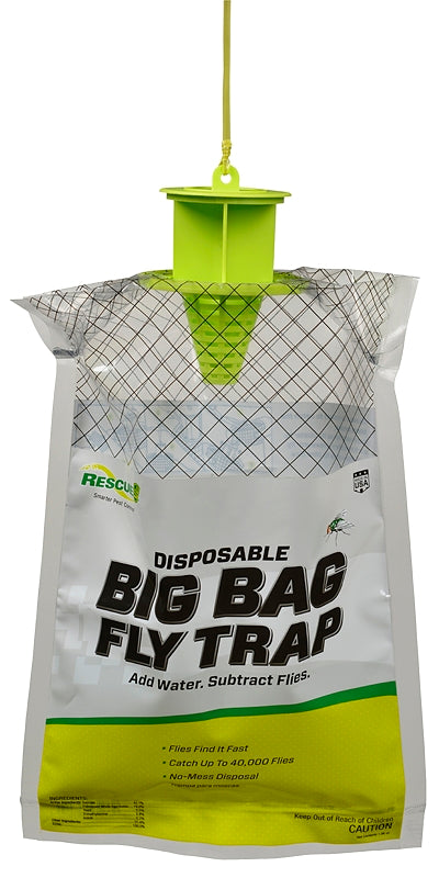 Rescue Big Bag BFTD-DB12 Fly Trap, Solid, Musty