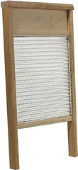 Behrens BWBG12 Galvanized Washboard, 1-3/4 in L, 12-3/8 in W, Wood