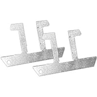 H820DBAR 3IN X2IN X 1/16IN DEV