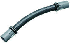 Carlon UAFAD Conduit Elbow, 0 to 90 deg Angle, 1/2 in, Neoprene/PVC, Gray