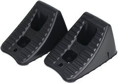 FloTool 11930 Wheel Chock, 9 in L, 5 in W, 6 in H, Plastic