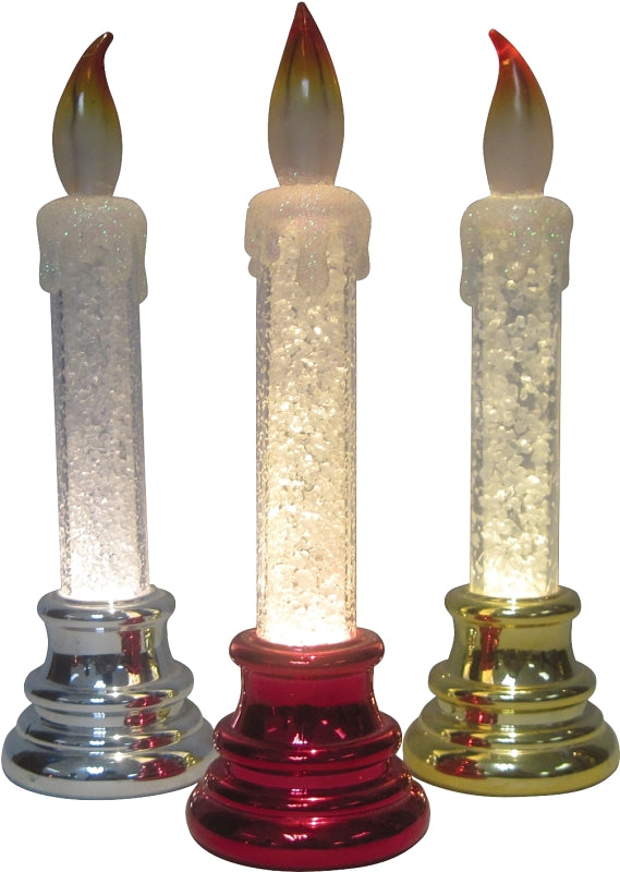Hometown Holidays 21807 Acrylic Candle, LED Bulb