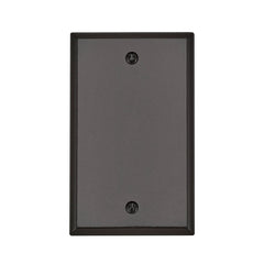 Leviton 001-85014-000 Wallplate, 4-1/2 in L, 2-3/4 in W, 0.22 in Thick, 1 -Gang, Thermoset Plastic, Brown, Smooth