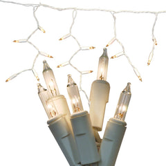 Holiday Bright Lights 150ICIXDROPCLBX Christmas Light Set, 150-Lamp, Clear Light