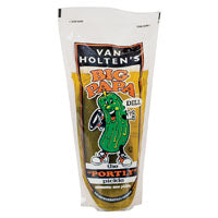 Van Holtens Big Papa Series DILL12 Jumbo Pickle, Hearty Dill Flavor, 13.2 oz Case