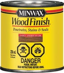 Minwax 230014444 Wood Stain, Early American, Liquid, 236 mL