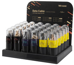 CABLE CHARGING/DATA 30PC DISP
