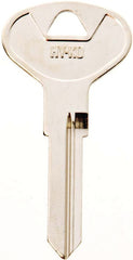 Hy-Ko 11010VW23 Automotive Key Blank, Brass, Nickel, For: Volkswagen Vehicle Locks