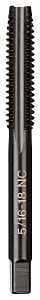 Milwaukee 49-57-5142 Straight Flute Plug Tap, 5/16-18 Thread, Coarse Thread, HCS