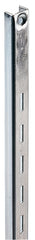 Knape & Vogt 80 80 ANO 72 Shelf Standard, 320 lb, 16 ga Thick Material, 5/8 in W, 72 in H, Steel, Anochrome