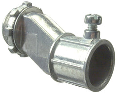 Halex 03707B Conduit Chase Nipple, 3/4 in, Zinc