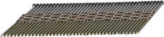 DeWALT DPT-16D131FH Framing Nail, 3-1/2 in L, 30 Gauge, Steel, Bright, Round Head, Smooth Shank