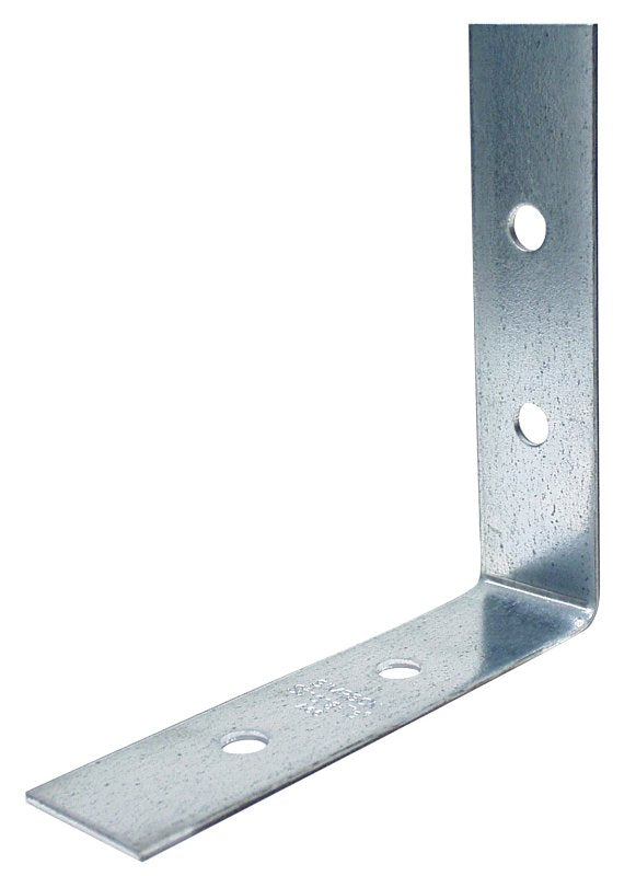 Simpson Strong-Tie A66 Angle, 5-7/8 in W, 5-7/8 in D, 1-1/2 in H, Steel, Zinc Galvanized