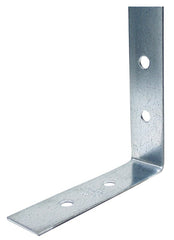 Simpson Strong-Tie A66 Angle, 5-7/8 in W, 5-7/8 in D, 1-1/2 in H, Steel, Zinc Galvanized