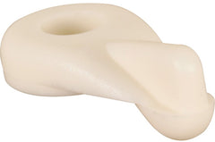 Prime-Line 908-6570 Storm Door Panel Clip, Plastic, Off-White