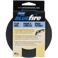 Norton 07660703212 Flap Disc, 4-1/2 in Dia, 5/8-11 Arbor, P60 Grit, Coarse, Zirconia Aluminum Abrasive, Cotton Backing