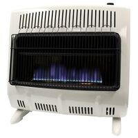 Mr. Heater MHVFDF30BFT Series Vent-Free Blue Flame Heater, 1000 sq-ft Heating Area, 20 lb Fuel Tank, 30,000 Btu