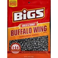 Bigs 55004 Sunflower Seed, Buffalo Wing, 5.35 oz