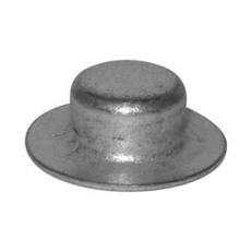 Reliable CN14MR Hub Cap Nut, Steel, 4/PK