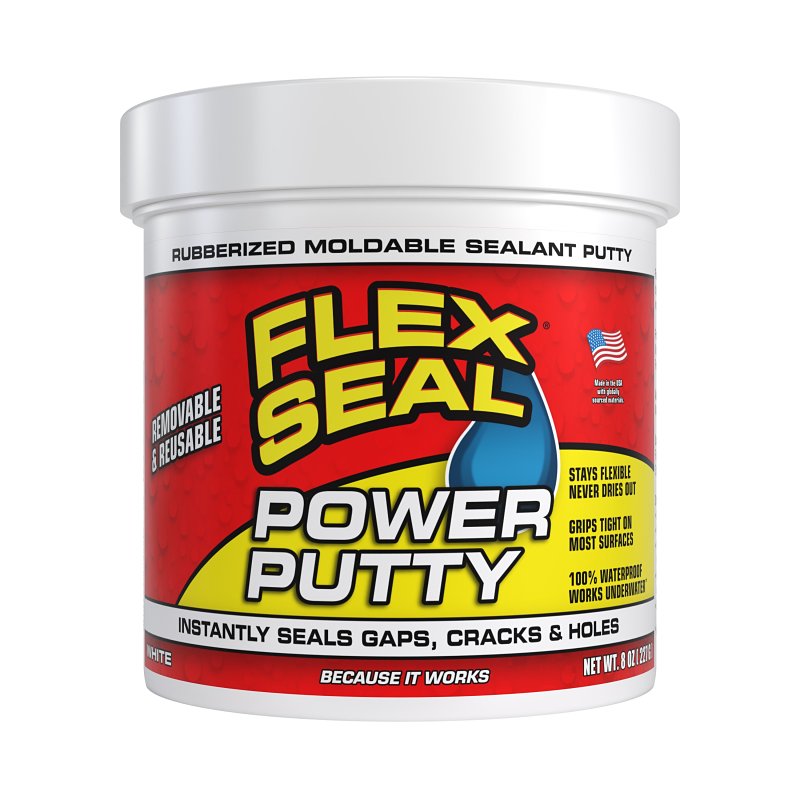 POWER PUTTY WHITE 0.5LB 2X24IN
