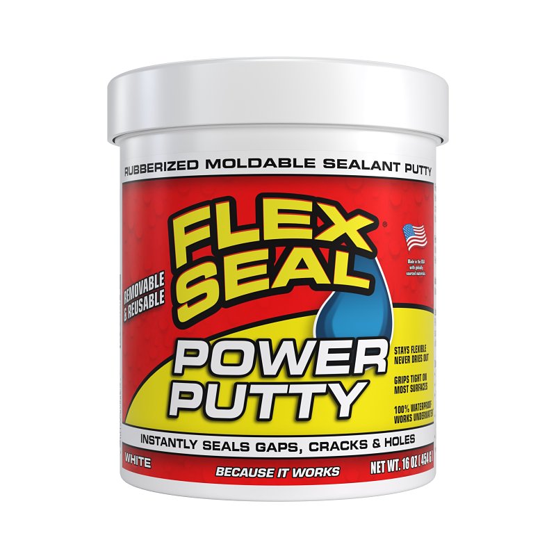 POWER PUTTY WHITE 1LB 3 X 32IN