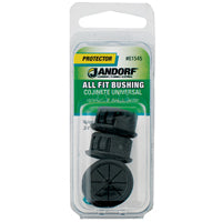 Jandorf 61545 Conduit Bushing, 1/2 in Dia Cable, Nylon, Black, 3/4 in Dia Panel Hole