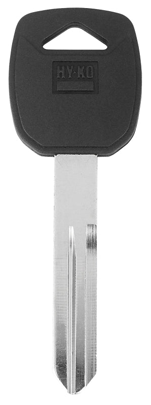 Hy-Ko 12005SUB1 Key Blank, Brass, Nickel, For: Subaru SUB1 Vehicle Locks