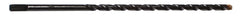 Midwest Fastener 11987 Drill Bit, 5/32 in Dia, 5-1/2 in OAL