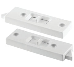 Prime-Line F 2598 Tilt Latch, Plastic, White