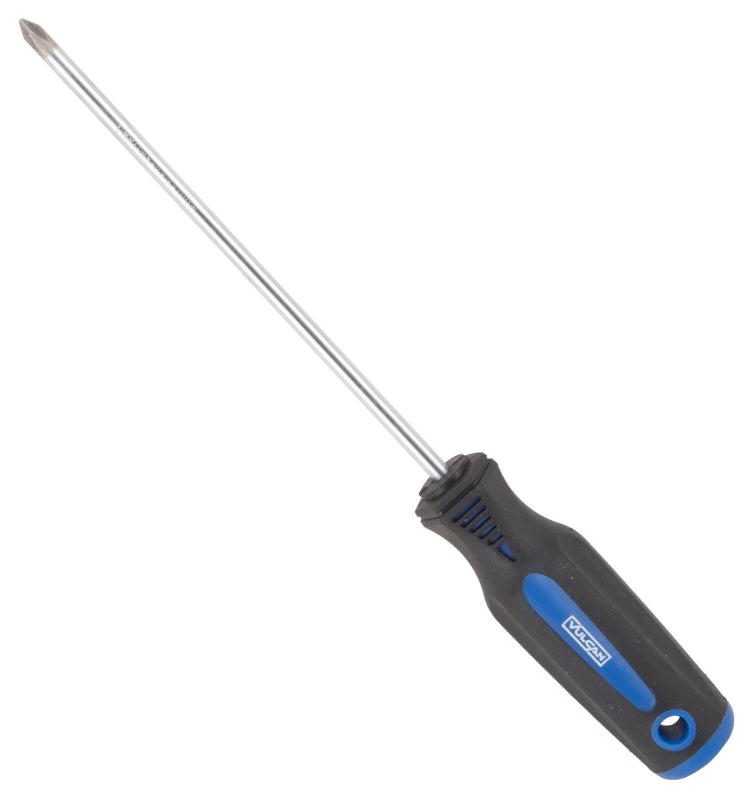Vulcan Screwdriver, #1 Drive, Phillips Drive, 9-3/4 in OAL, 6 in L Shank
