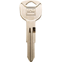Hy-Ko 11010KK5 Automotive Key Blank, Brass, Nickel, For: Kia Vehicle Locks, KK5 Key Number