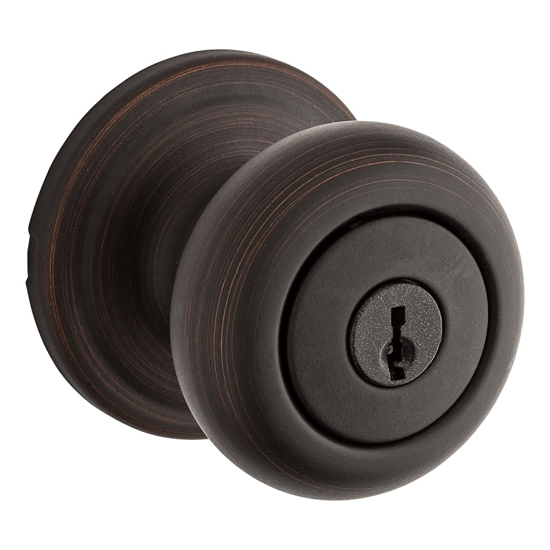 Weiser Phoenix Series 9GA5310-054 Entry Door Knob, 2-3/16 in Dia Knob, Venetian Bronze
