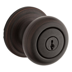 Weiser Phoenix Series 9GA5310-054 Entry Door Knob, 2-3/16 in Dia Knob, Venetian Bronze