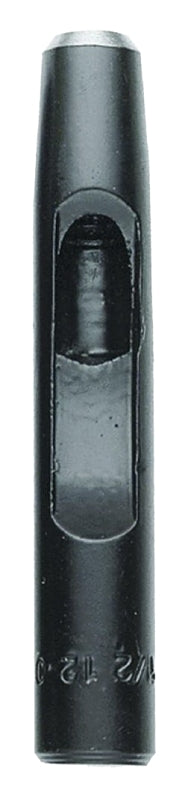 General 1280M Hollow Punch, 1/2 in Tip, 4-1/2 in L, Steel