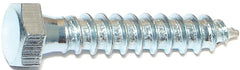 Midwest Fastener 01315 Lag Screw, 3/8 in Thread, 2 in OAL, Zinc